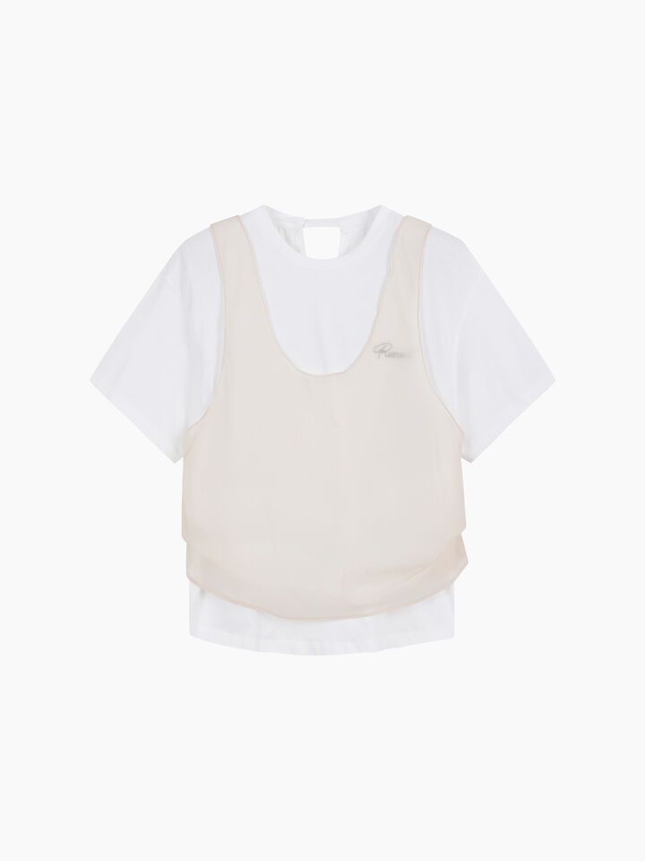 T-SHIRT - sisley k women - White | Sisley K image number 2